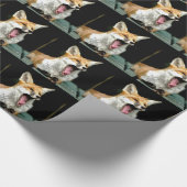 Fox - pro-Foto Geschenkpapier (Ecke)
