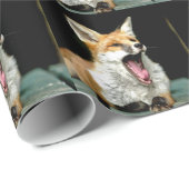 Fox - pro-Foto Geschenkpapier (Rolleneckpunkt)