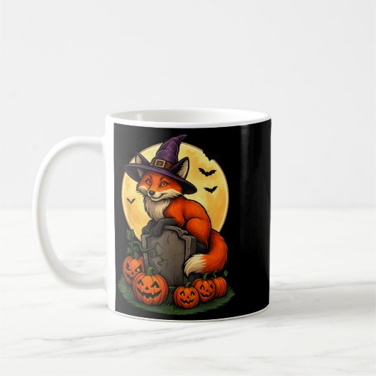 Fox Pumpkin Halloween Tees For Men Women Girls Cos Kaffeetasse (Links)