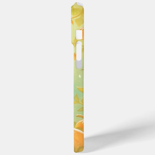 Fox Pumpkin Perch Case-Mate iPhone Hülle (Rückseite / Links)