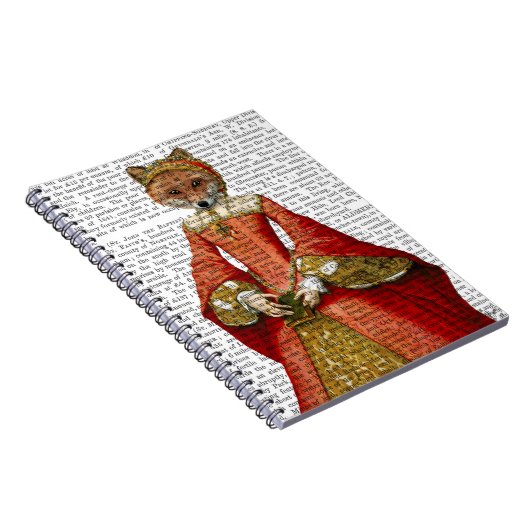 Fox Queen 2 Notizblock (Rechte Seite)