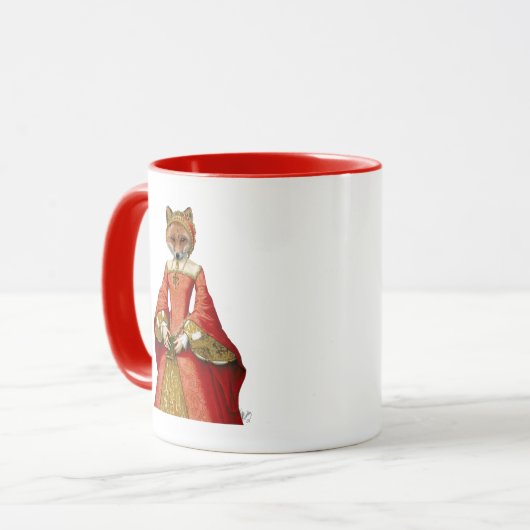 Fox Queen 2 Tasse (Vorderseite Links)