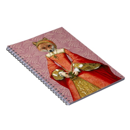 Fox Queen Notizblock (Rechte Seite)