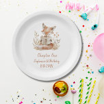 Fox Reading a Book Chapter 1. Geburtstag Party Pappteller<br><div class="desc">Kapitel 1 Woodland Fox Lesen Sie ein Buch Storybook 1. Geburtstag. Mit einem niedlichen roten Fuchs, der ein Buch liest. Die Vorlagen sind Set bereit für Sie, um Ihre Party-Details anpassen und personalisieren . Wenn Sie die Farbe oder den Stil des Schriftartes ändern möchten, klicken Sie bitte auf die Schaltfläche...</div>