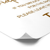 Fox Reading New Chapter fängt das Diaper Raffle Si Poster (Ecke)