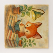 Fox Reading Nook Puzzle (Horizontal)