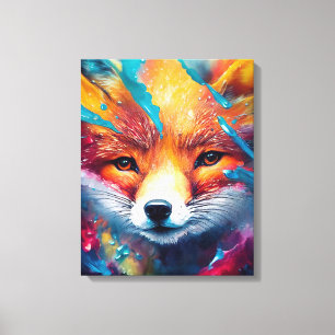 Fox Red fox Animal Discovery Adventure Nature Leinwanddruck