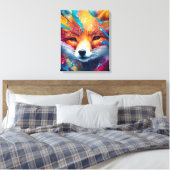 Fox Red fox Animal Discovery Adventure Nature Leinwanddruck (Insitu (Schlafzimmer))