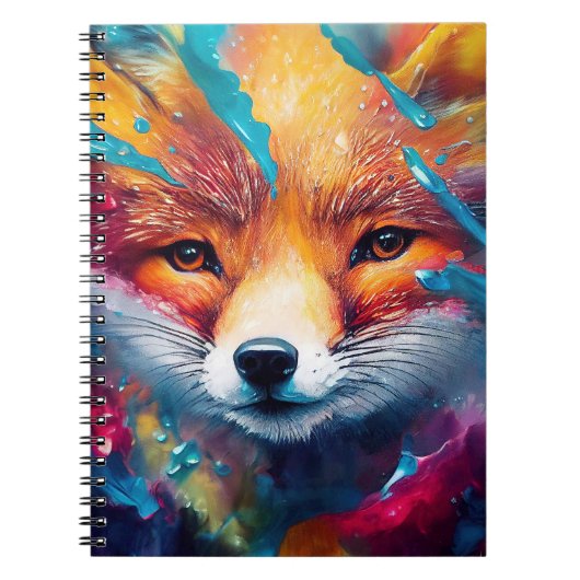 Fox Red fox Animal Discovery Adventure Nature Notizblock (Vorderseite)