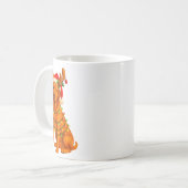 Fox Red Lab Christmas Tree Light Pajama Labrador D Kaffeetasse (Vorderseite Links)