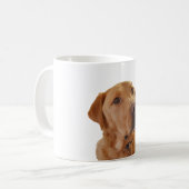Fox Red Labrador Cup Kaffeetasse (Vorderseite Links)