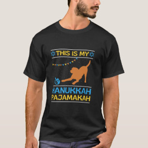 Fox Red Labrador Hanukkah Family Matching Pajamas T-Shirt