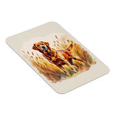 Fox Red Labrador Retriever Dog Magnet (Rechte Seite)