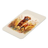 Fox Red Labrador Retriever Dog Magnet (Linke Seite)