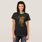 Fox Red Labrador Retriever T-Shirt (Vorne ganz)