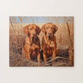 Fox Red Labrador Retrievers Puzzle (Horizontal)