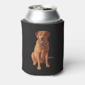 Fox Red Yellow Labrador Retriever Dog Dosenkühler (Kanne Rückseite)
