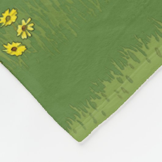 Fox Red Yellow Labrador Retriever Hund Fleecedecke (Ecke)