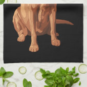 Fox Red Yellow Labrador Retriever Hund Geschirrtuch (Gefaltet)