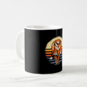 Fox Retro Vintag Kaffeetasse (Vorderseite Links)