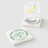 Fox River Trail (Radfahren) Steinuntersetzer (Seitenansicht)