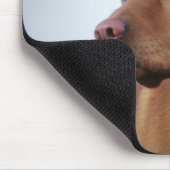 Fox rotes Labrador Gundog Mousepad (Ecke)