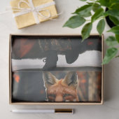 Fox Runway Fashion Show Decoupage Tissue Paper Seidenpapier (Geschenk)