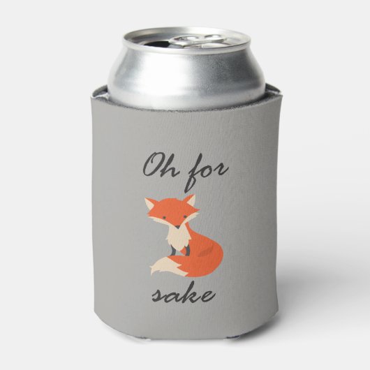 Fox Sake Can Cooler Dosenkühler (Kanne Vorderseite)