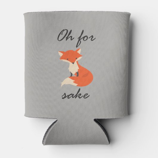 Fox Sake Can Cooler Dosenkühler (Vorderseite)