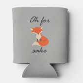 Fox Sake Can Cooler Dosenkühler (Rückseite)