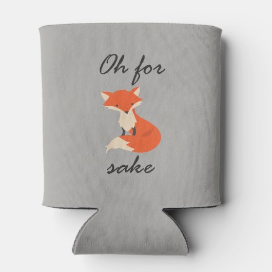 Fox Sake Can Cooler Dosenkühler (Rückseite)