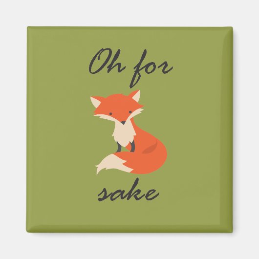 Fox Sake Magnet (Vorne)