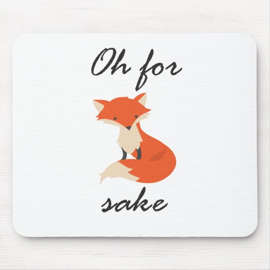 Fox Sake Mousepad (Vorne)