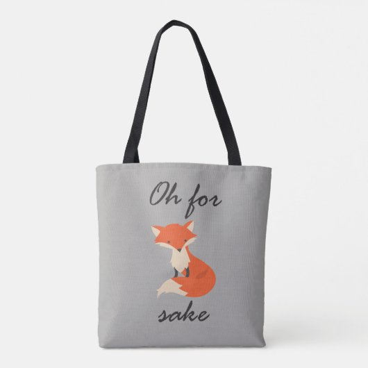 Fox Sake Tasche (Rückseite)