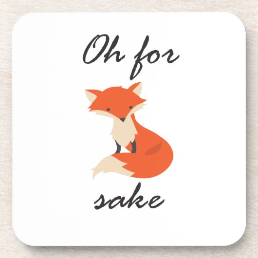 Fox Sake Untersetzer (Vorderseite)