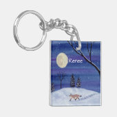 Fox Schlüsselanhänger (Vorderseite links)