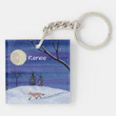 Fox Schlüsselanhänger (Rückseite)