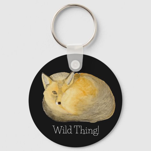 Fox Schlüsselanhänger (Rückseite)