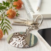 Fox-Schlüsselkette Schlüsselanhänger (Seite)