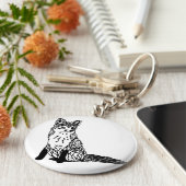 Fox-Schlüsselkette Schlüsselanhänger (Seite)