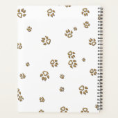 Fox schöne Dekoration farbenfrohe rötliche Tierkun Planer (Rückseite)