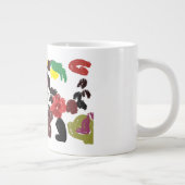 Fox schöner Herbst Jumbo-Tasse (Rechts)