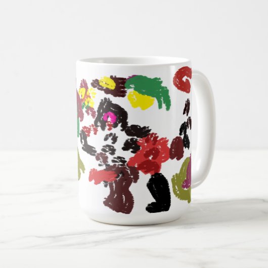 Fox schöner Herbst Kaffeetasse (VorderseiteRechts)