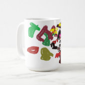 Fox schöner Herbst Kaffeetasse (Vorderseite Links)