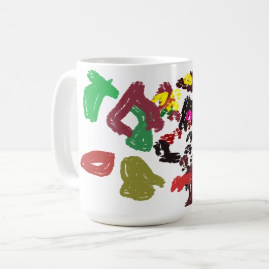 Fox schöner Herbst Kaffeetasse (Vorderseite Links)