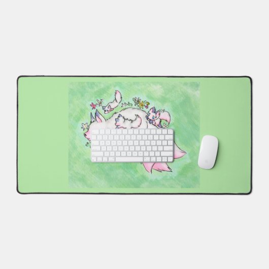 Fox Schreibtischunterlage (Tastatur & Maus)