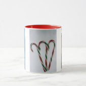 Fox Schwanz Eichhörnchen Candy Cane Tasse (Zentrum)