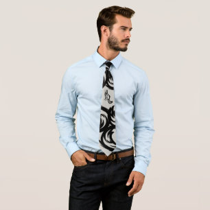 Fox Schwanz Gray Neckwear Krawatte