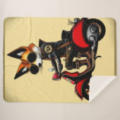 Fox Sherpa Blanket Sherpadecke (Vorderseite (Horizontal))