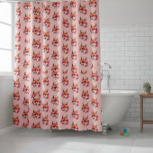 Fox Shower Curtain Duschvorhang